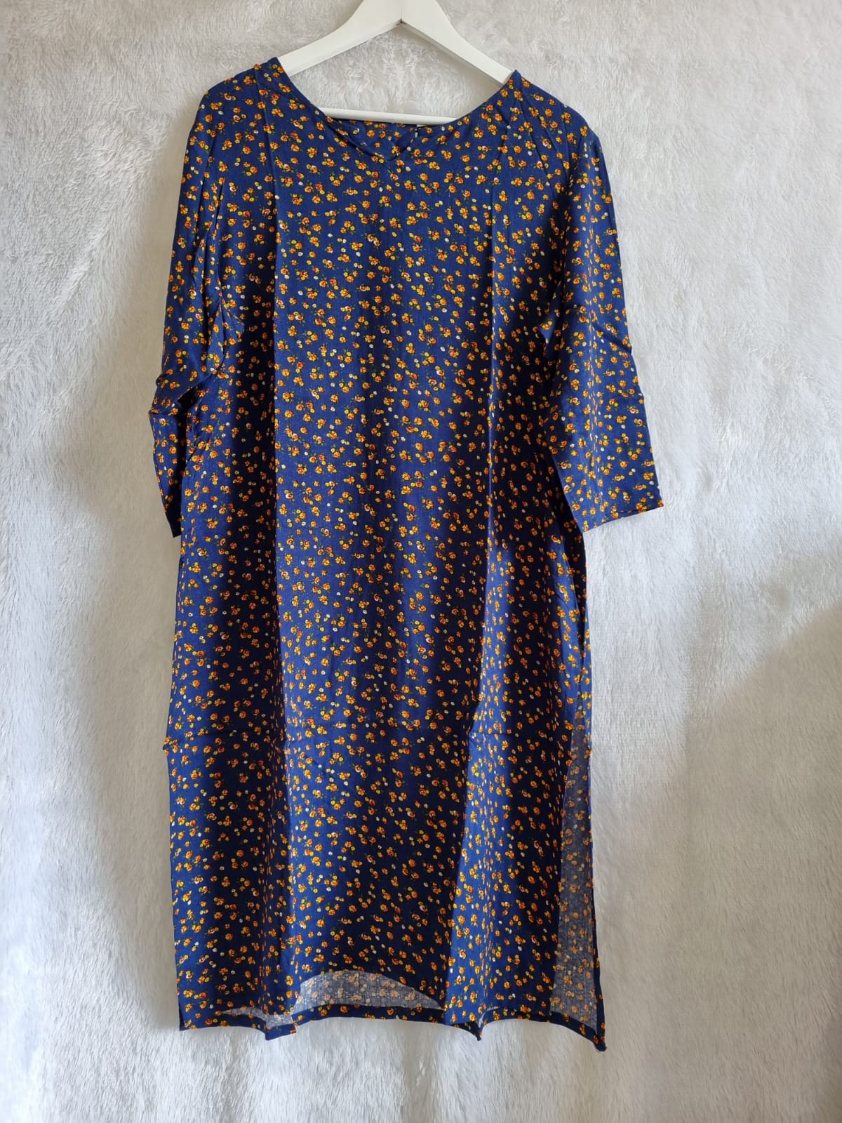 Beautiful Soft Blue Kurti
