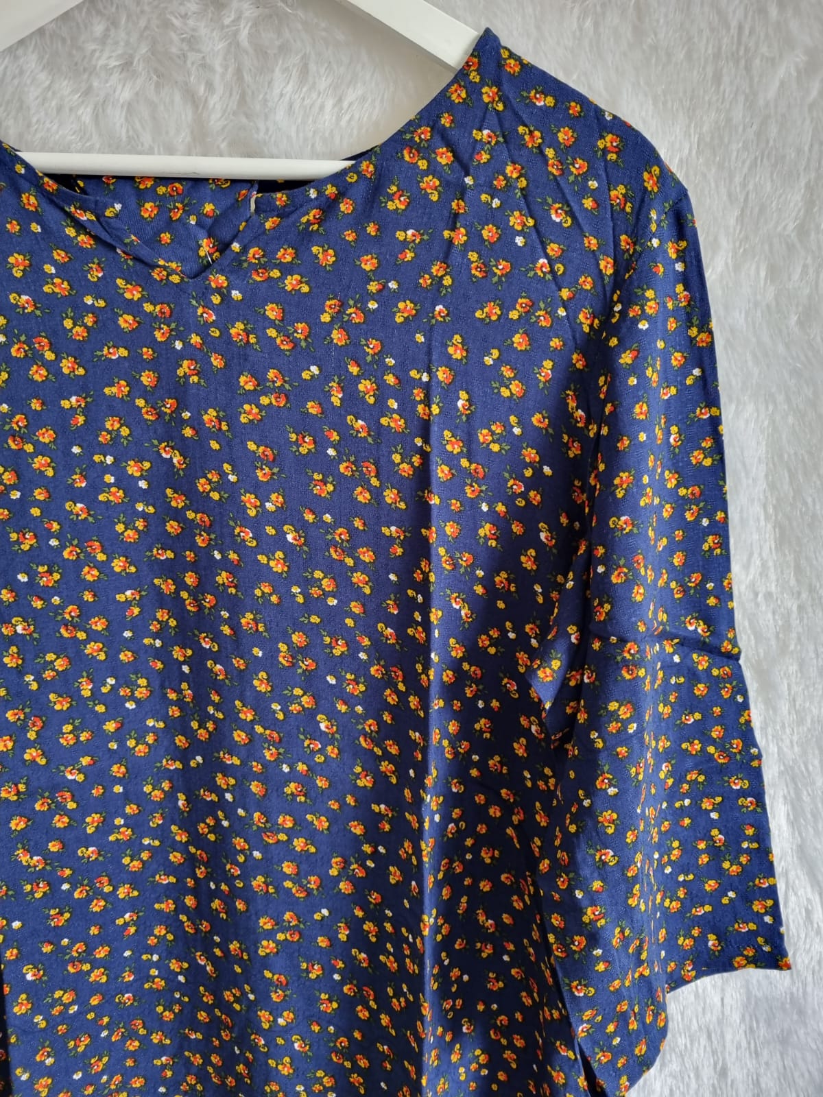 Beautiful Soft Blue Kurti