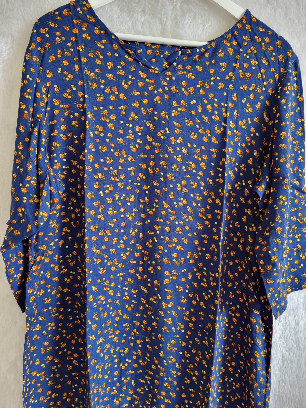 Beautiful Soft Blue Kurti
