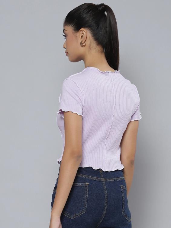 Light Purple Crop Top