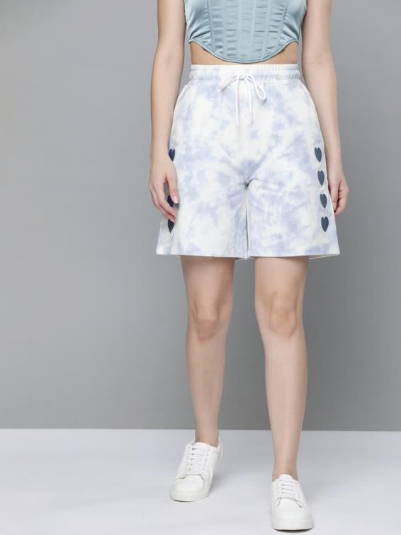 Light Blue Short Cotton Pant