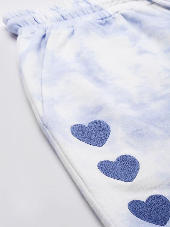 Light Blue Short Cotton Pant