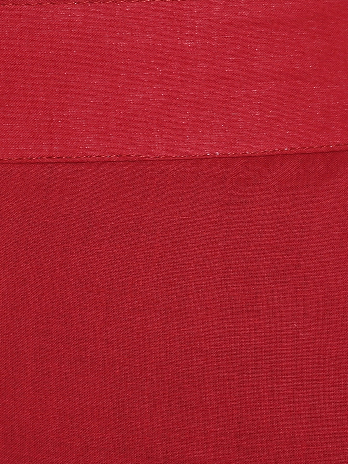 Red Cotton Casual Pant for Extra Comfort