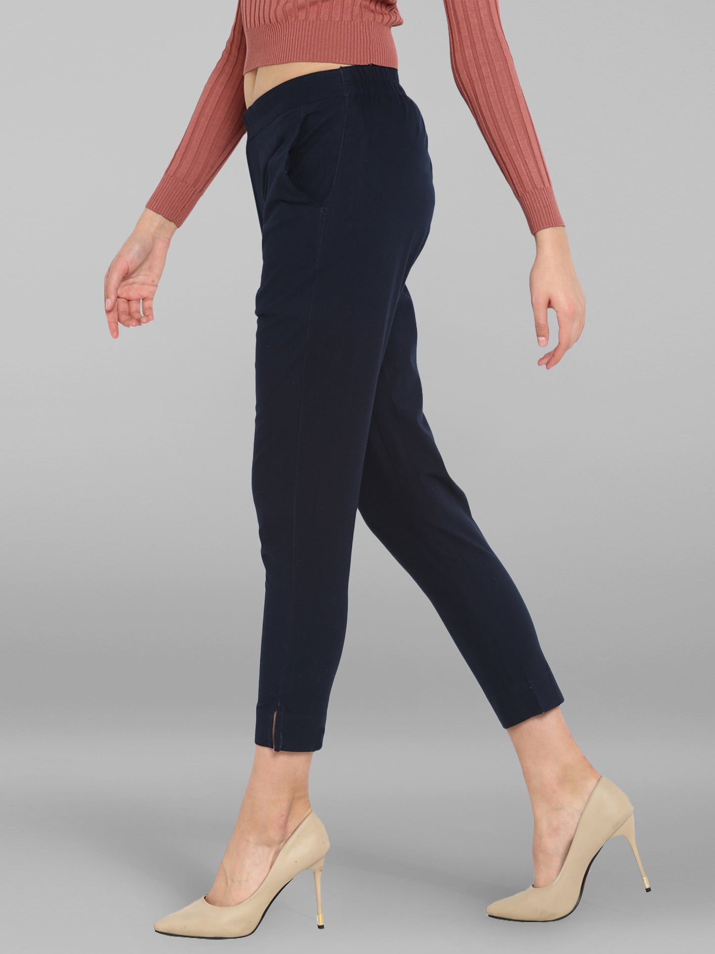 Navy Blue Casual Pant for extra Comfort