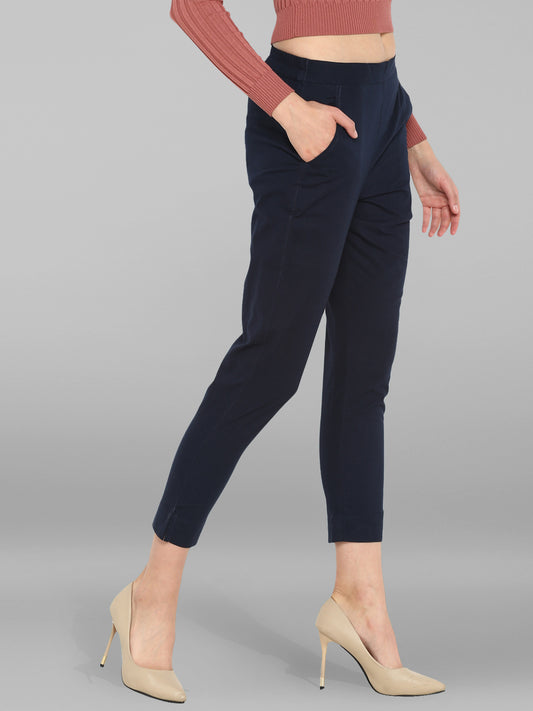 Navy Blue Casual Pant for extra Comfort