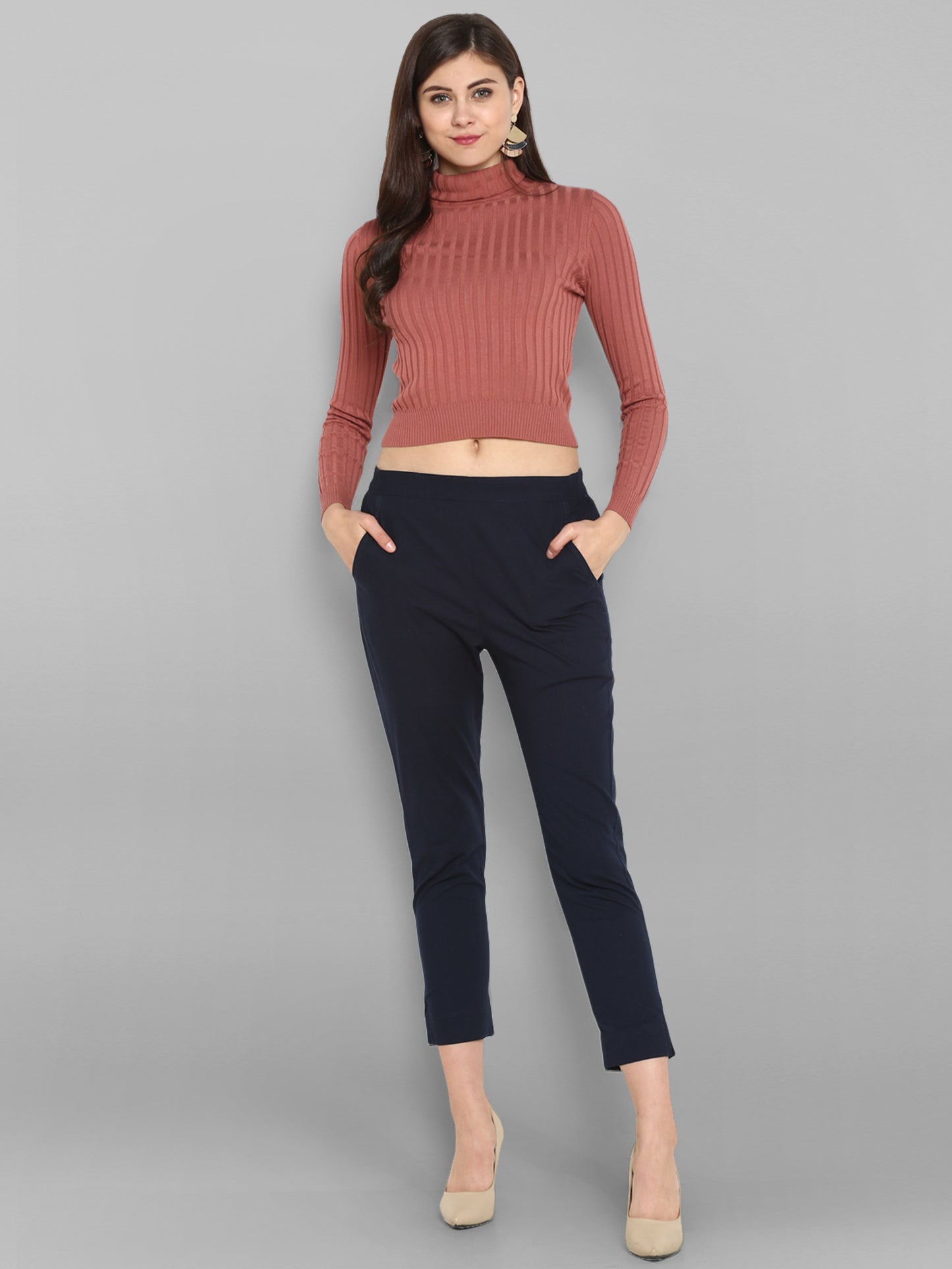 Navy Blue Casual Pant for extra Comfort